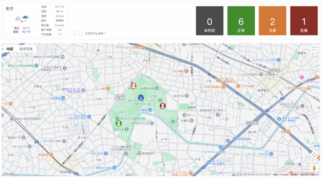 Vantiq AI Summit Japan UI Dashboard